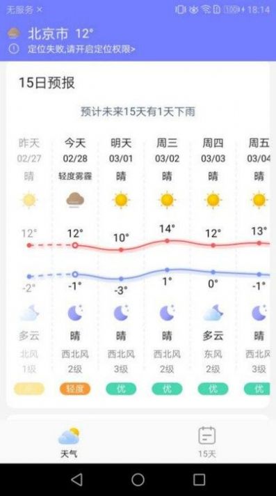 中华好天气app-中华好天气空气质量app官方版下载v1.0.0