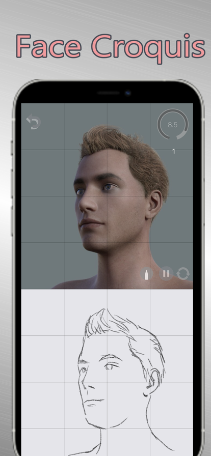 Face Croquis下载app安装-Face Croquis艺术最新版下载V1.0.0