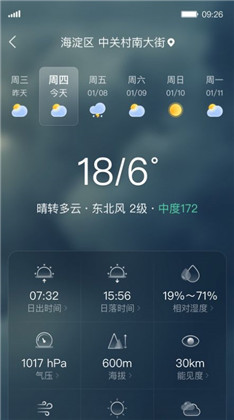 呱呱天气极简版下载-呱呱天气极简版 V1.0.0