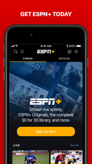 ESPN体育在线直播永久免费版下载-ESPN体育在线直播下载app安装